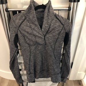 Lululemon Cowl Neck Quarter Zip